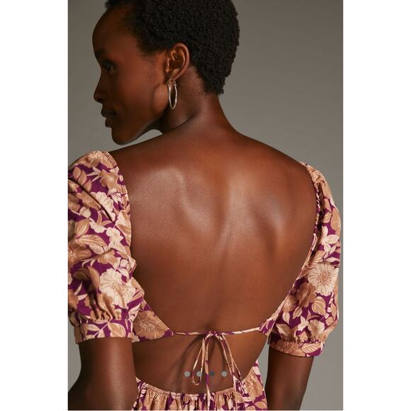 Anthropologie Favorite Daughter The Mirka Dress | Organic Cotton | 12 | NWT - Picture 14 of 16